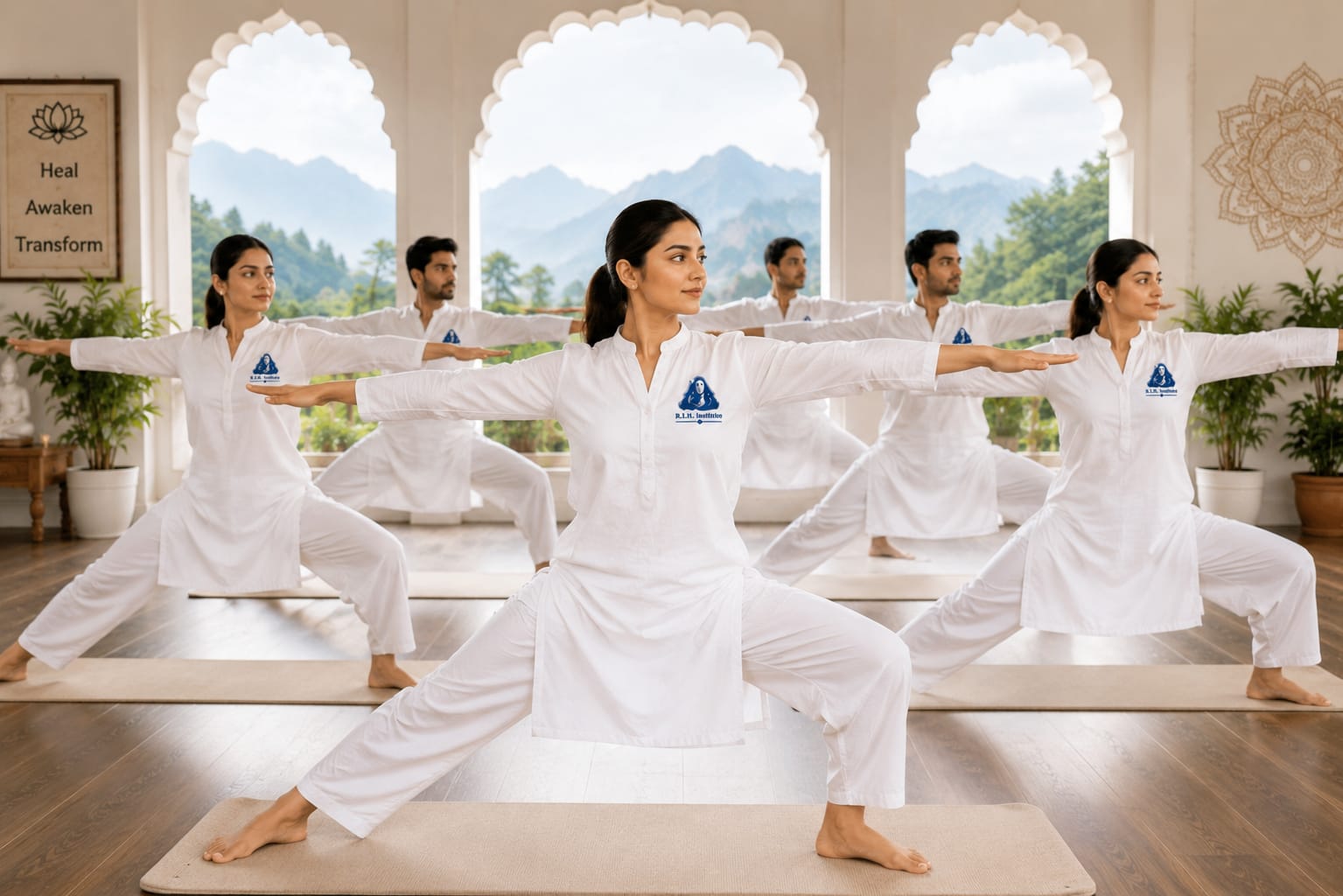 Yoga classes at R.I.H. Institute